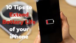 10 Tips Extend Battery of your iPhone