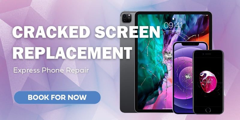 cracked screen replacement